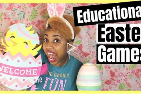 5 FUN & EDUCATIONAL Easter Games for KIDS of ALL AGES + FREE Game included