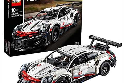 LEGO 42096 Technic Porsche 911 RSR Race Car Advanced Building Set, Exclusive Collectible Model,..