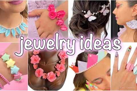 10 DIY Amazing Paper Jewelry Ideas #diy #jewelry