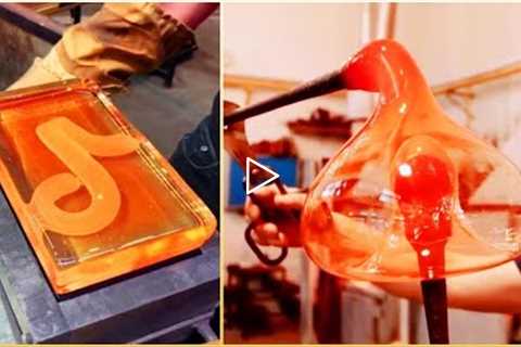 Amazing Glass Blowing By Professional Craftsman | Very Satisfying Video. ▶️2