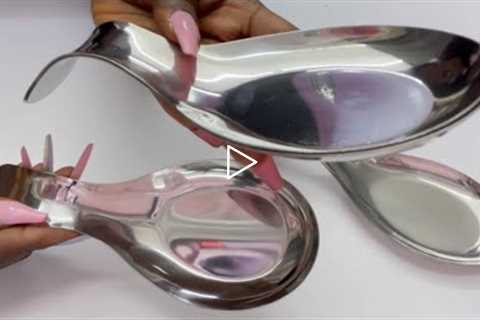 SEE HOW SHE CHANGED DOLLAR TREE SPOONS To Make a HIGHEND Decor! DIY DOLLAR TREE Transformation