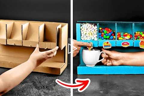 Awesome DIY Cardboard Ideas And Home Decor Crafts