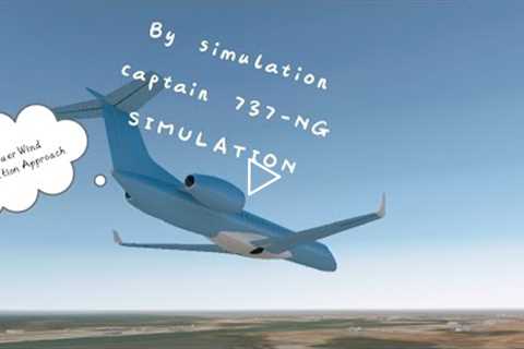 Airlines Commander || Embraer 140 || Wind Information Approach ( D Basic Licences)