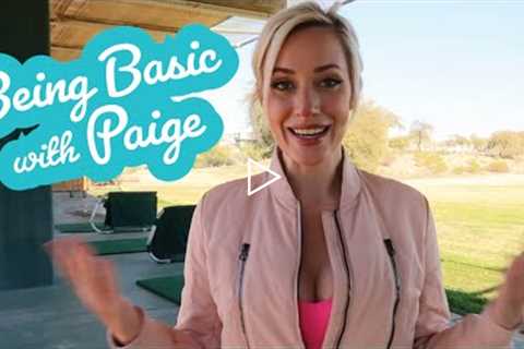 How to Start Golfing // Being Basic with Paige Beginner Golf Series