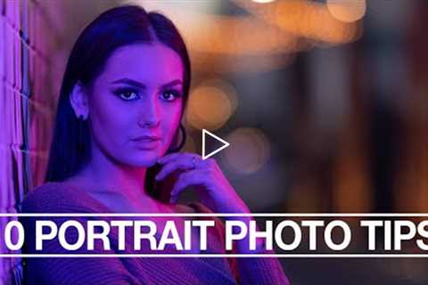 10 Portrait Photography Tips for Beginners.