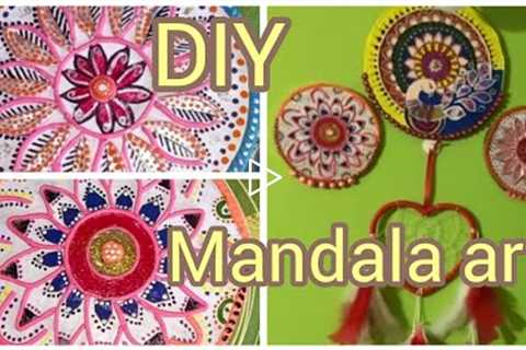 #mandalaart #Mandalacraft ideas#craft with cardboard#hanging crafts#craft@sharuzzworld