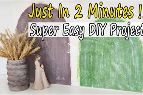 The Easiest DIY Project! | Wall Decoration Ideas & DIY Project | DIY Room Decor