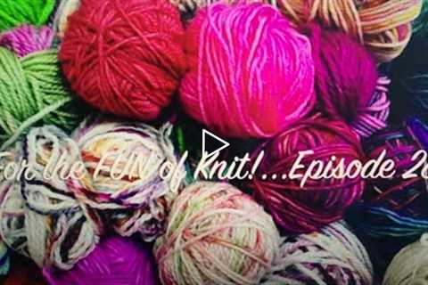 For the FUN of Knit! - Episode 28 Beautiful Mistakes!