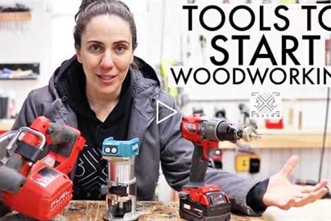 What Tools Do You Need to START Woodworking? Beginner Woodworking Tool List