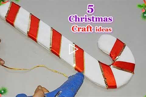 5 Economical Christmas Decoration idea made with Cardboard | DIY Affordable Christmas craft..