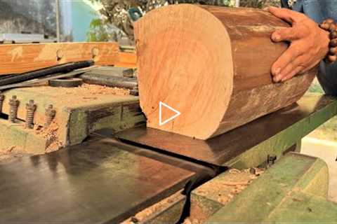 Practical Solid Woodworking Ideas // Solid Wood Chair With The Most Perfect Design