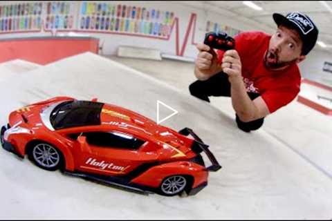 CHEAPEST RC CAR ON AMAZON! (In The Skatepark)