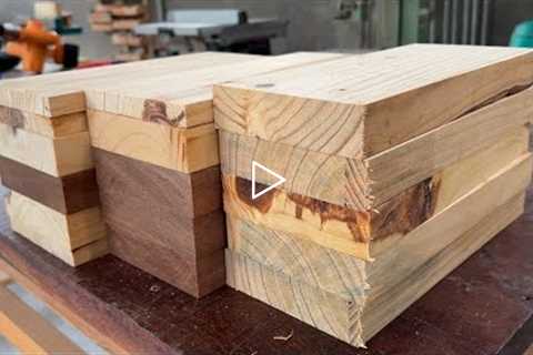 Wooden Furniture Design ideas // Young Carpenter's Amazing Woodworking Skills