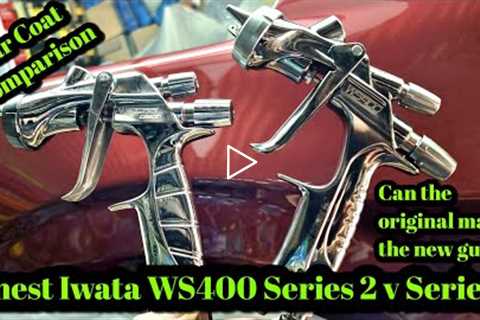 Iwata WS400 Series 2 v Series 1 For Clear Coat