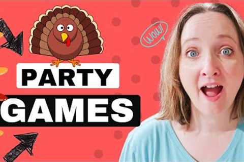 10 Thanksgiving HOLIDAY GAMES Everyone Can Play