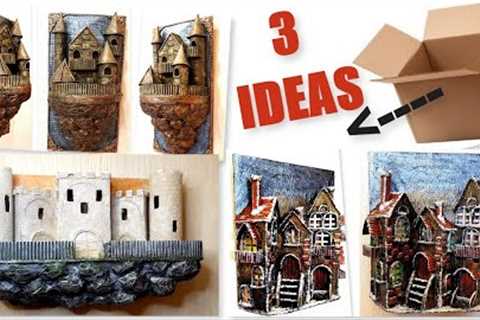 DIY/ 3 Best Ideas of Cardboard/Best Out Of Waste