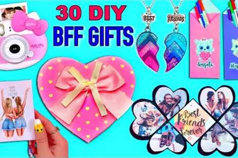 30 DIY - BFF GIFT IDEAS