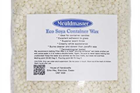 Mouldmaster Soy Container Candle Wax pellets 1 Kg, SOYA, Cream/Off White, 24 x 12 x 1 cm