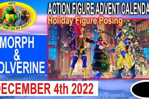 Action Figure Advent Calendar 2022 - DAY FOUR - Two Figures Will Be Holiday Posed, But Who?