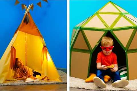 27 FUN AND SIMPLE CARDBOARD DIYS FOR KIDS