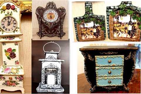 DIY /5 Amazing  projects from Recycled Cardboard/Home Decor