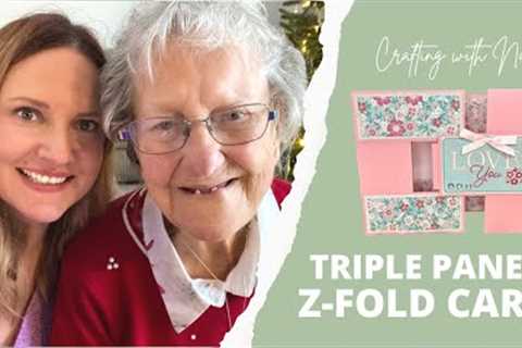 Crafting with Nan | Triple Panel Z-Fold Card