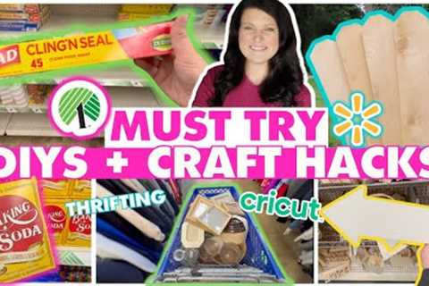 25 BEST Must-Try DIYs & Hacks for 2023! | Dollar Tree, Wood Builds, Cricut & MORE!