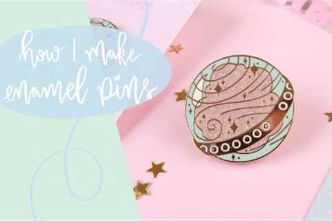 How to design and get your enamel pins made