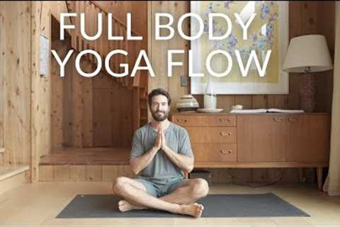 Smooth Flowing Yoga Practice| Full Body Stretch and Strengthen Flow | Day 6