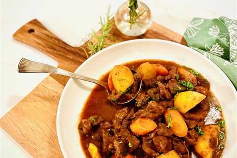 Best Ever Beef Stew with Carrots, Potatoes and a Twist