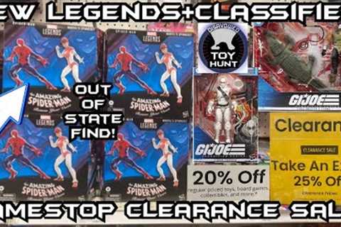 Toy Hunting NEW MARVEL LEGENDS SPIDER-MAN RENEW YOUR VOWS CLEARANCE GAMESTOP GI JOE CLASSIFIED EP184