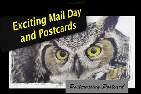 Exciting Stamp Mail Day and Postcrossing Postcards