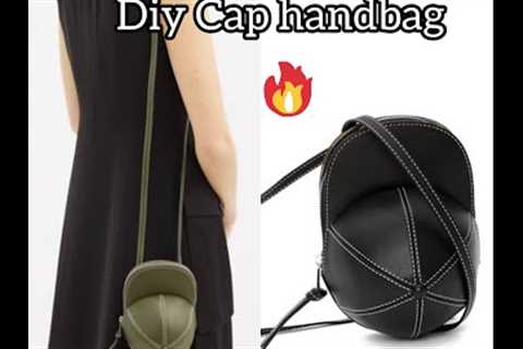 How to make cap handbags using fabric 🤩😲🤩#viral #trending