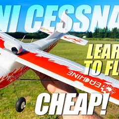 How to Fly an RC Airplane – Eachine Mini Cessna RTF – REVIEW & BEGINNER TUTORIAL 2021 🏆