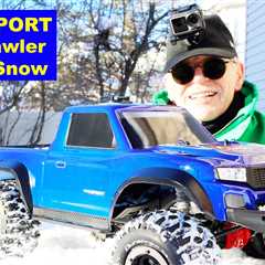 Winter TRX4 Sport in the Snow – Backyard Fun