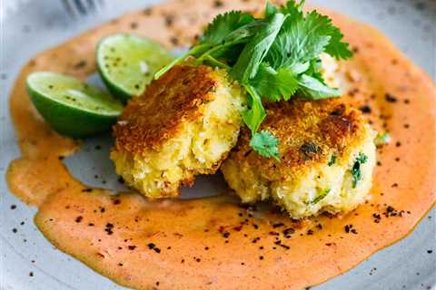 Crab Cakes with Cilantro & Lime