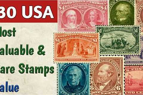 USA Stamps Value | Most Expensive & Rare Stamps Of America | US Stamps Worth Money