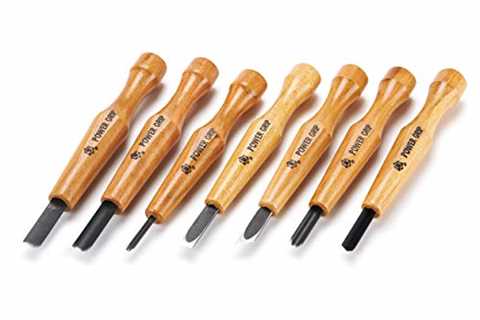 Power Grip Carving Tools, Seven Piece Set