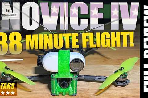 BEST BEGINNER DRONE with 38 Minute Flight time! – Eachine Novice IV RTF   REVIEW & FLIGHTS 🏁