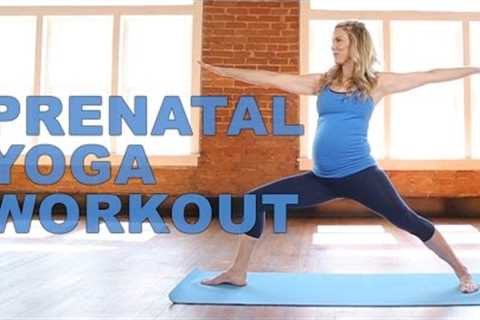 Prenatal Yoga Workout with Celebrity Trainer, Kristin McGee!