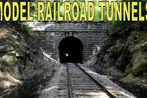 MODEL RAILROAD TUNNELS. Easy How To