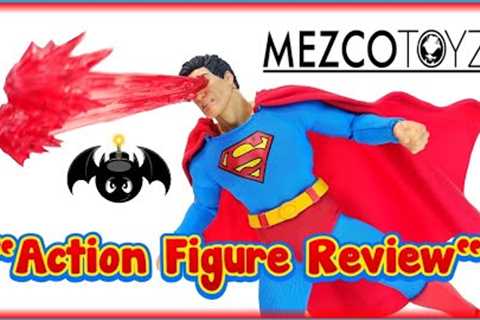 Mezco Toyz One:12 Collective Superman Man of Steel Edition action figure review.