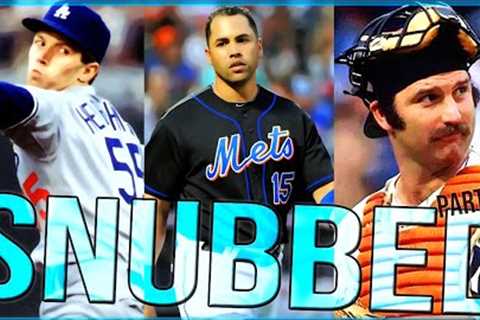 10 ELITE MLB Players SNUBBED From HALL OF FAME - Including NEW SNUB CARLOS BELTRAN!! SNUBBED Part 3