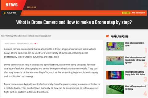 The Growing Consumer Drone Market and its Wide Range of Applications