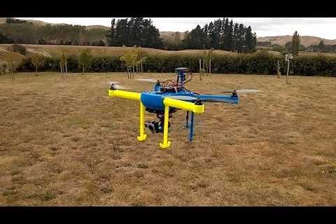 T4 quadcopter flight video