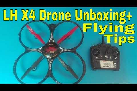 Unboxing LH X4 quadcopter drone review Urdu/Hindi