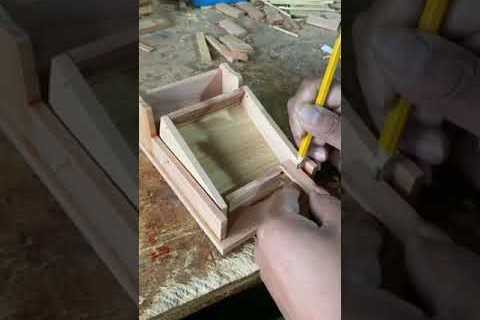 Wood Working – Cigarette Dispenser #woodworking #handmade