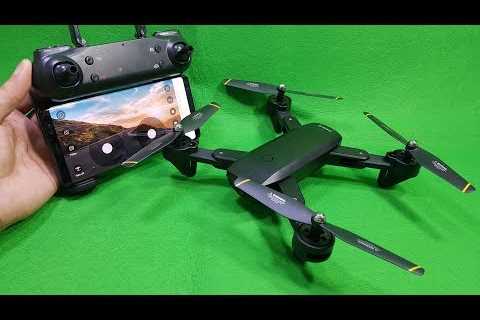 Test and Review SG700 Wifi FPV Drone – Dual Camera