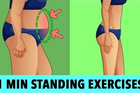 1-Minute Standing Exercises: Belly Fat Burner
