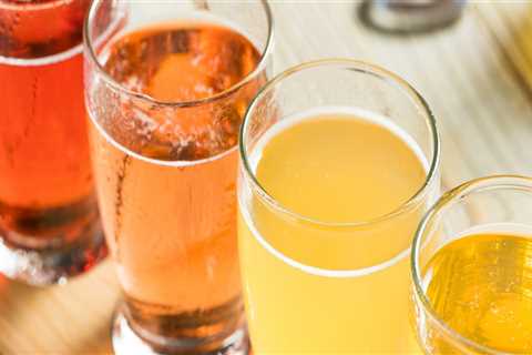 Does cider have more sugar than beer?